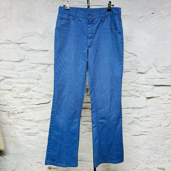 70s 80s Lee Riders Jeans Pants Made in USA Talon 42 Zipper Vintage Western - Picture 1 of 6